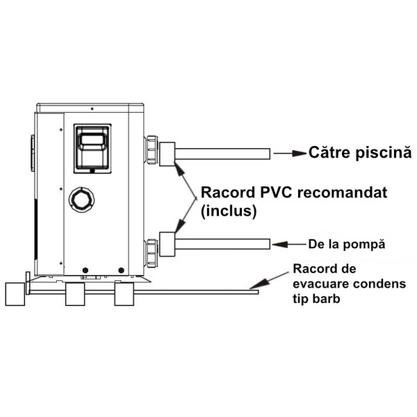 Pompă de căldură Garden Pac Pro Full Inverter 16 kW pentru piscine de la 40 la 80 m³
