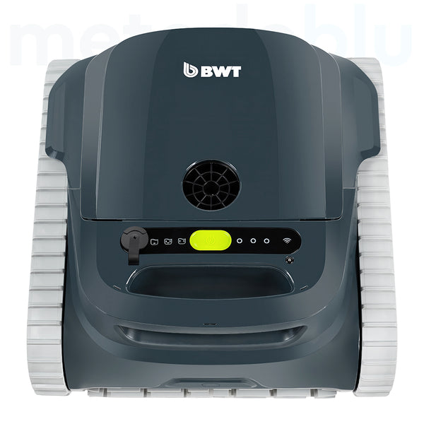 BWT ES Echo Fără Fir | Robot Aspirator de Piscină cu Aplicație Wi-Fi pentru Fund, Pereți și Linia Apei, Noutate 2026
