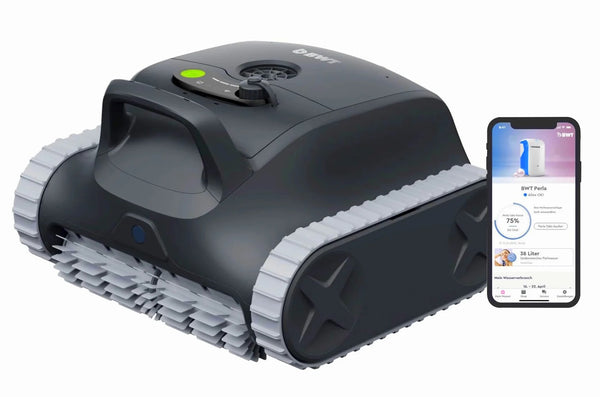 BWT ES Nano Fără Fir | Robot Curățare Piscină Cordless cu Aplicație Wi-Fi pentru Fund, Pereți și Linia Apei, Nou 2026