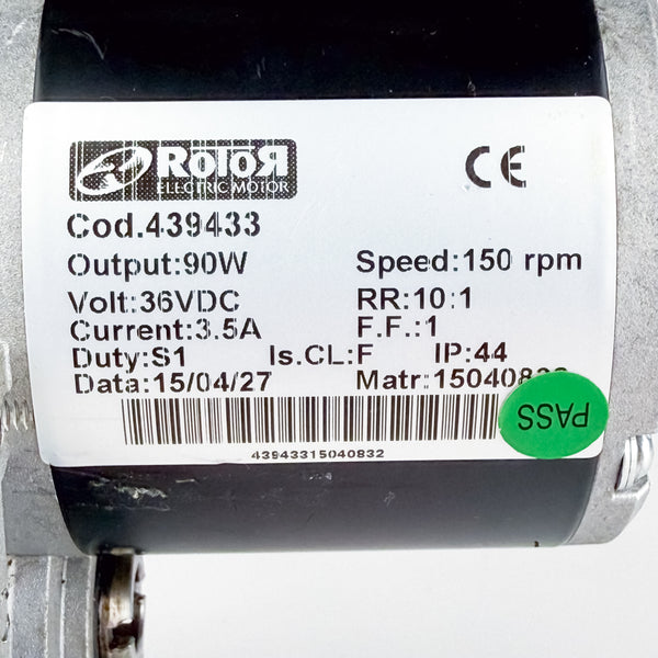 Motor Perie Mașină de Spălat Pardoseli Comac Vispa XS / Fimap Genie XS - 439433 36V 90W | Recondiționat (Garanție 12 luni)