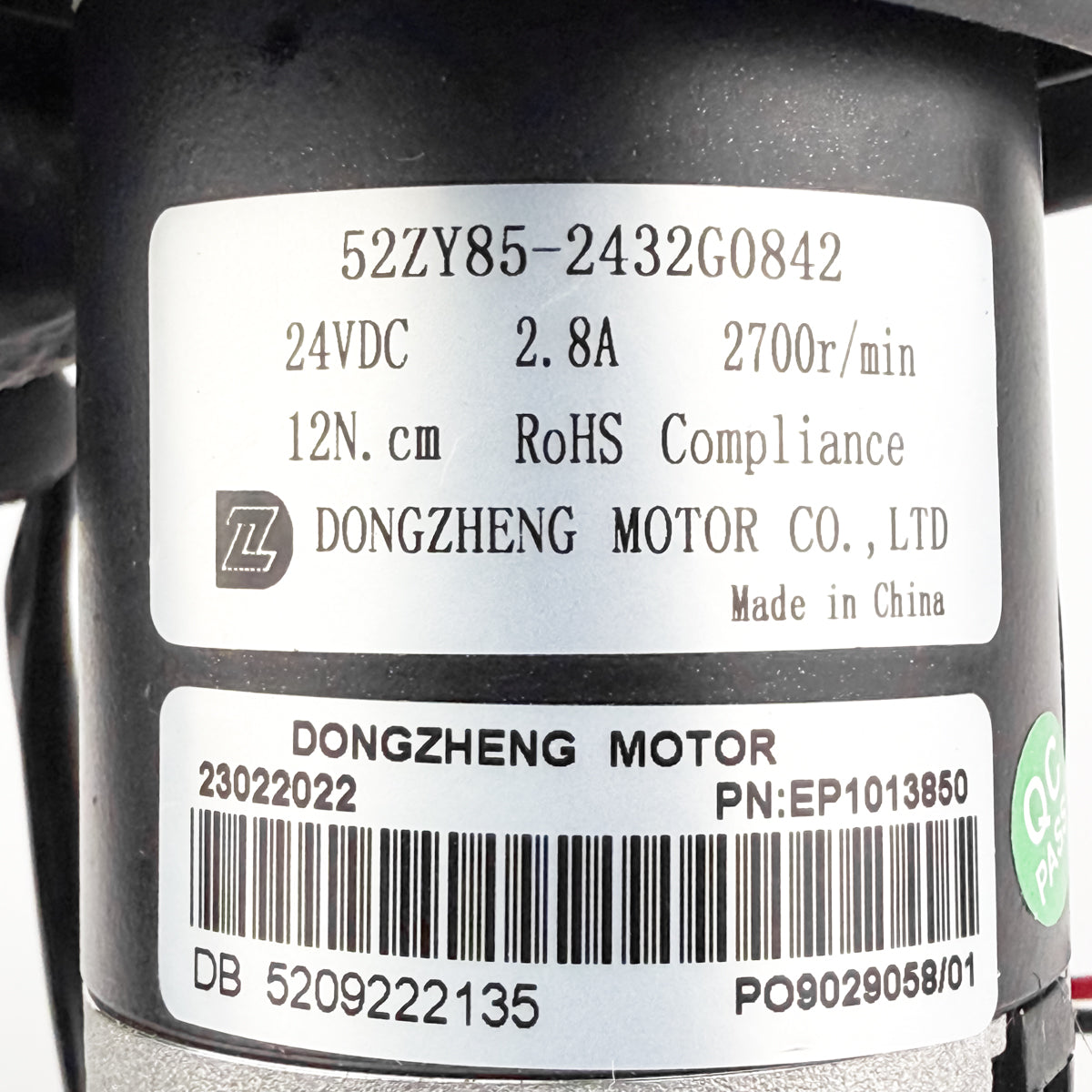 Motor pompă de aspirație pentru robot piscină Cosmy 52ZY85 - 2432G0842 - Recondiționat (12 luni garanție)