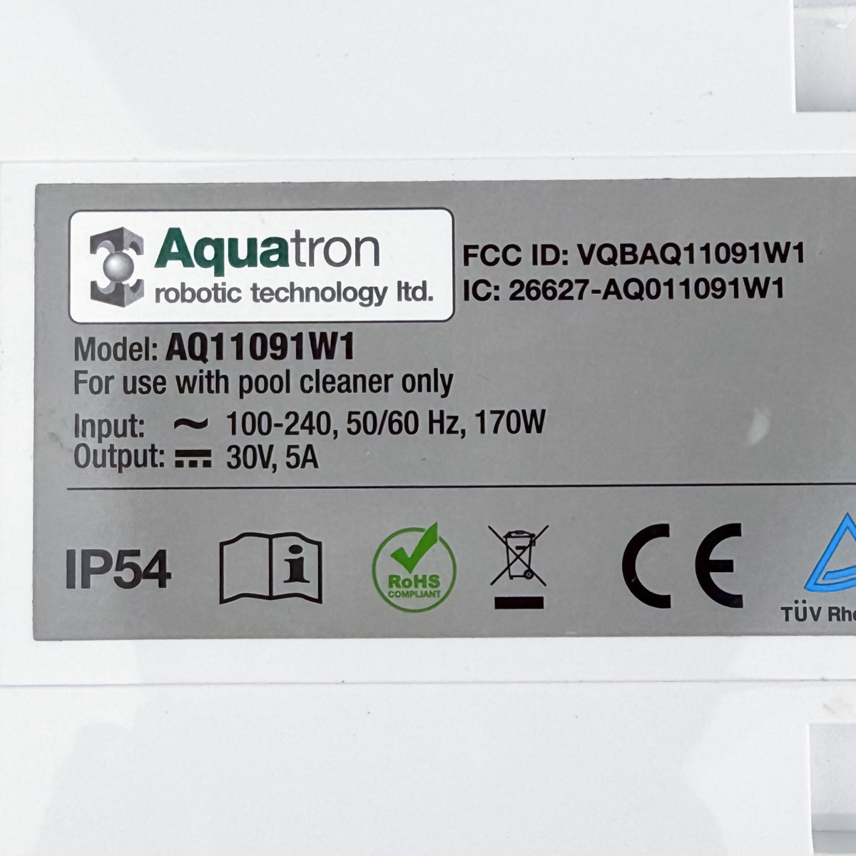 Alimentator Robot Curățare Piscină BWT / Aquabot / Cosmy AQ11091W1  - Recondiționat (Garanție 12 luni)