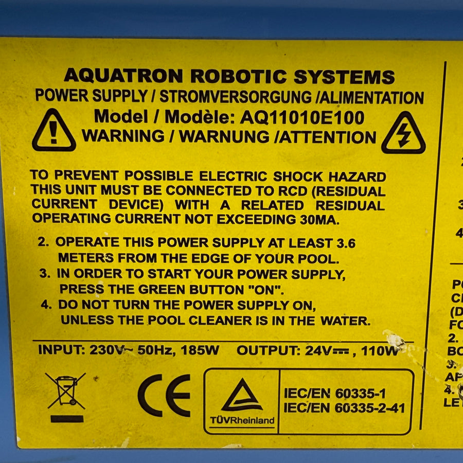 Alimentator pentru robot de curățare piscină Aquabot / Aquatron AQ11010E100 - Recondiționat (Garanție 12 luni)
