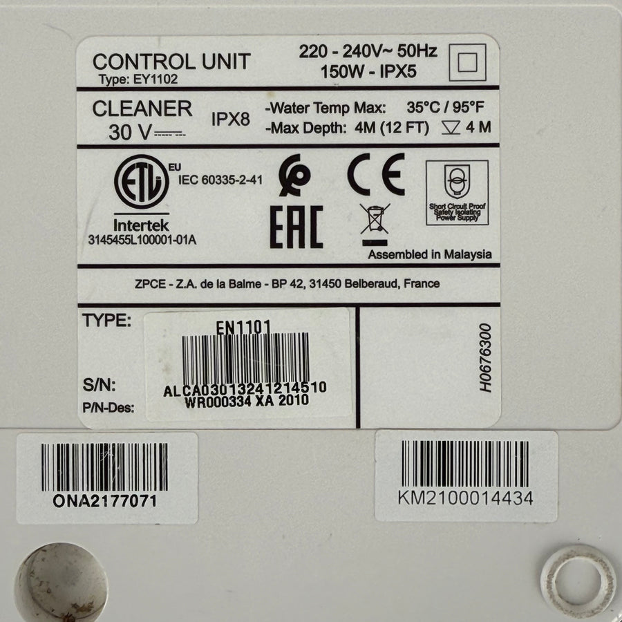 Alimentator pentru robot de curățare piscină Zodiac Voyager / Cnx / XA / R0899000 - EN1101 - Recondiționat (Garanție 12 luni)