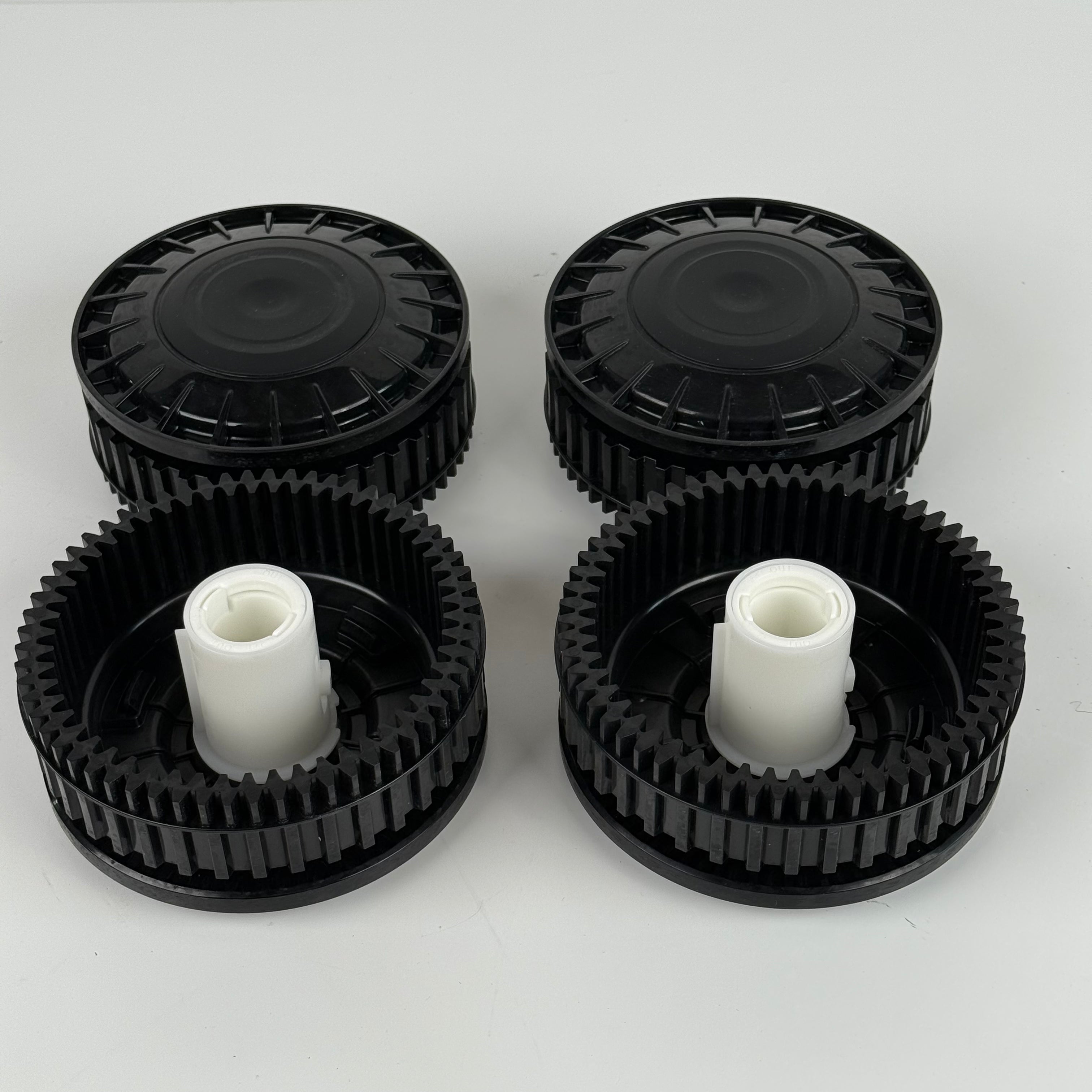 Set 4 Ruote USATE Robot Piscina Zodiac Voyager / XA / Cnx R0897300 - Usato