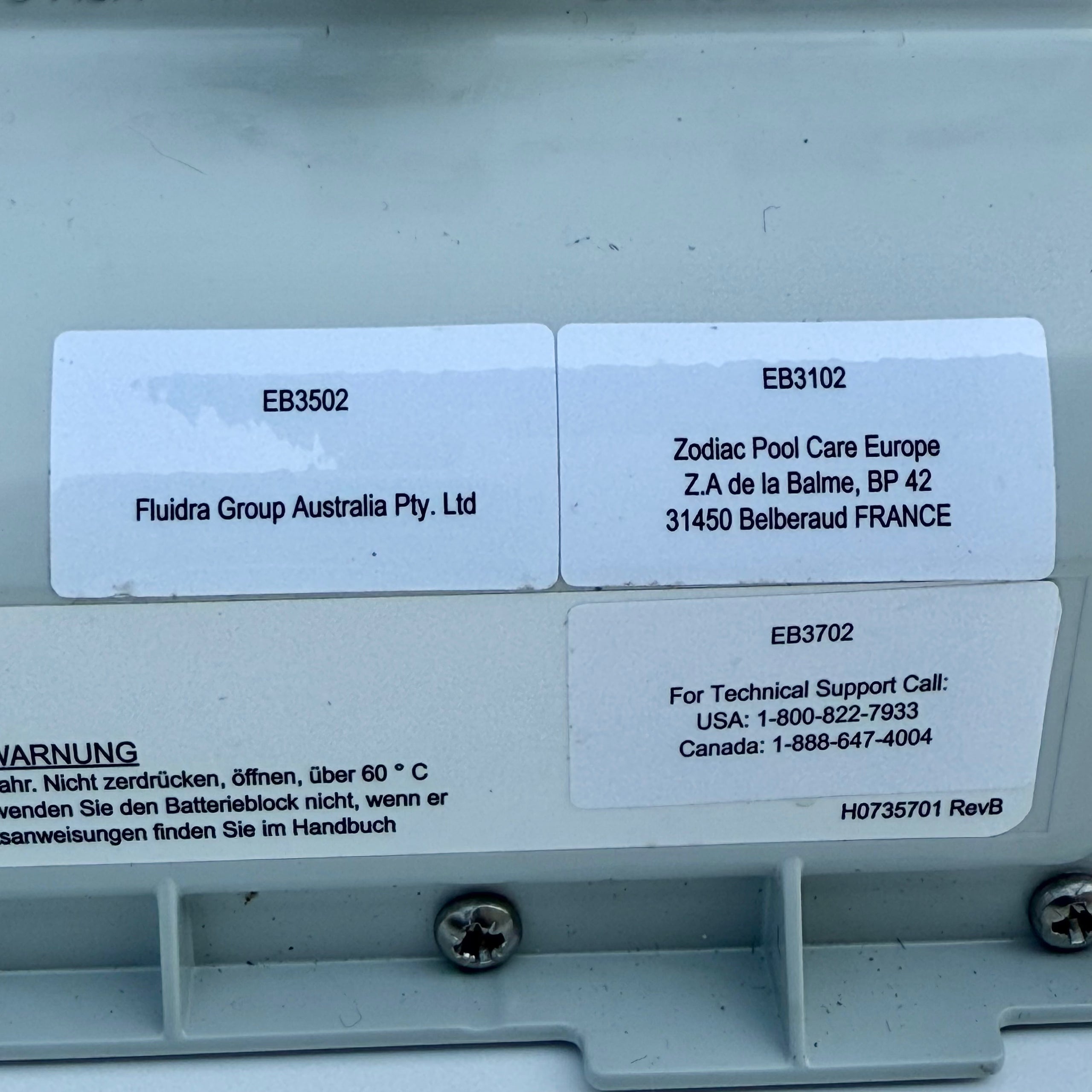 Baterie robot piscină Zodiac Freerider / CNX-Li / XA-Li - R0972000 - R0972800