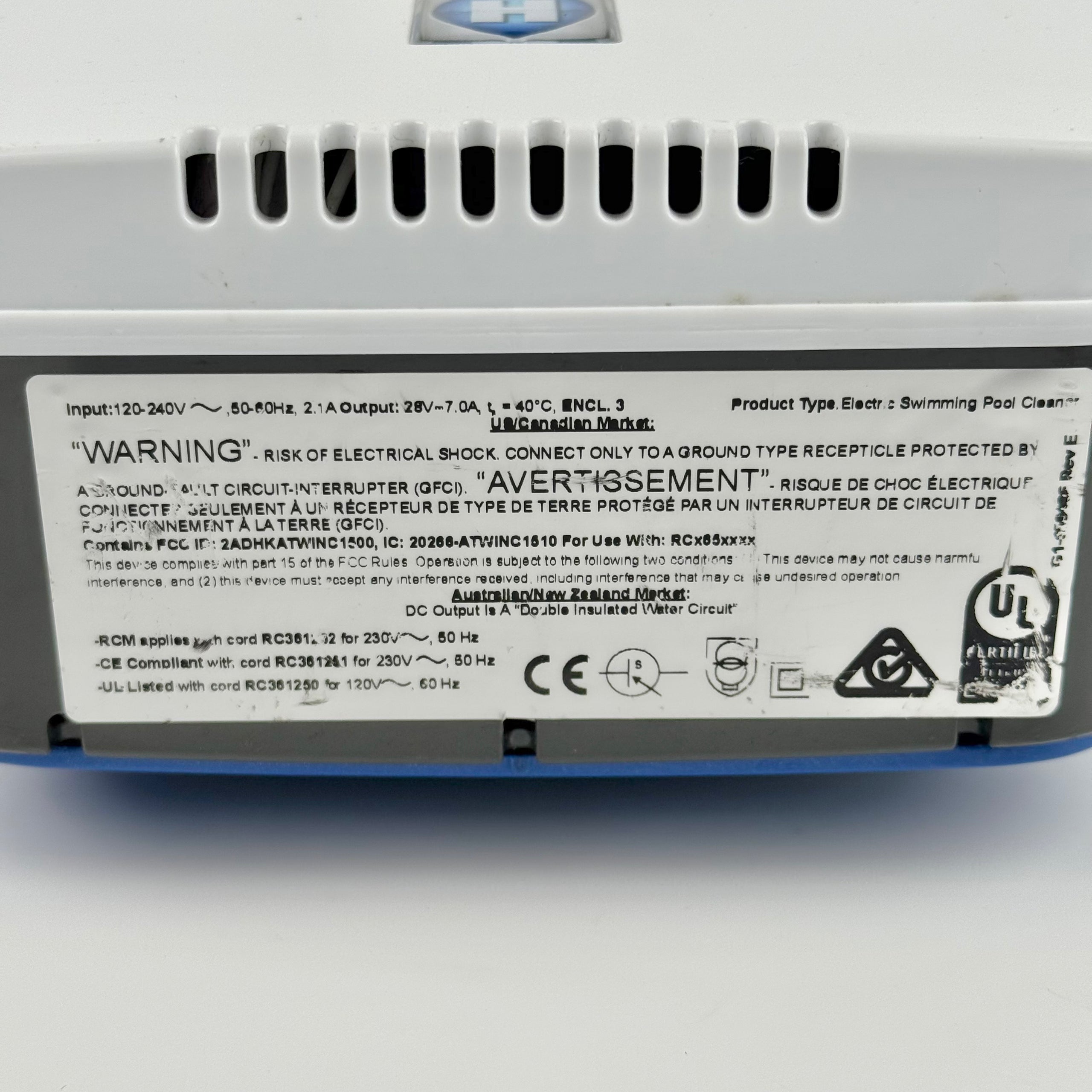 Alimentator Centrală Robot curățare piscină Hayward Aquavac RC361480 - Recondiționat (Garanție 12 luni)