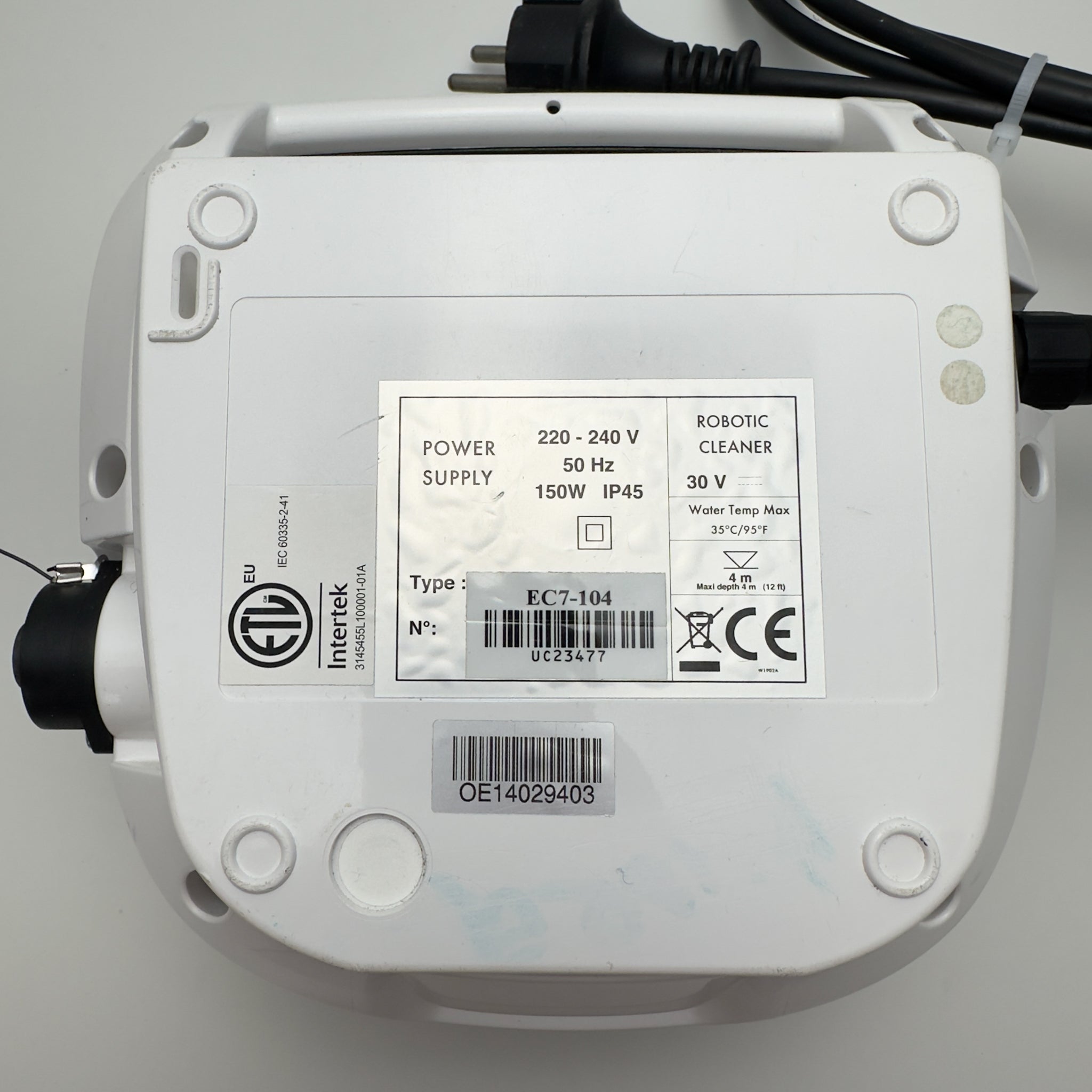 Alimentator Robot Curățare Piscină Zodiac Vortex 3.2 - R0587800 - Recondiționat (Garanție 12 luni)