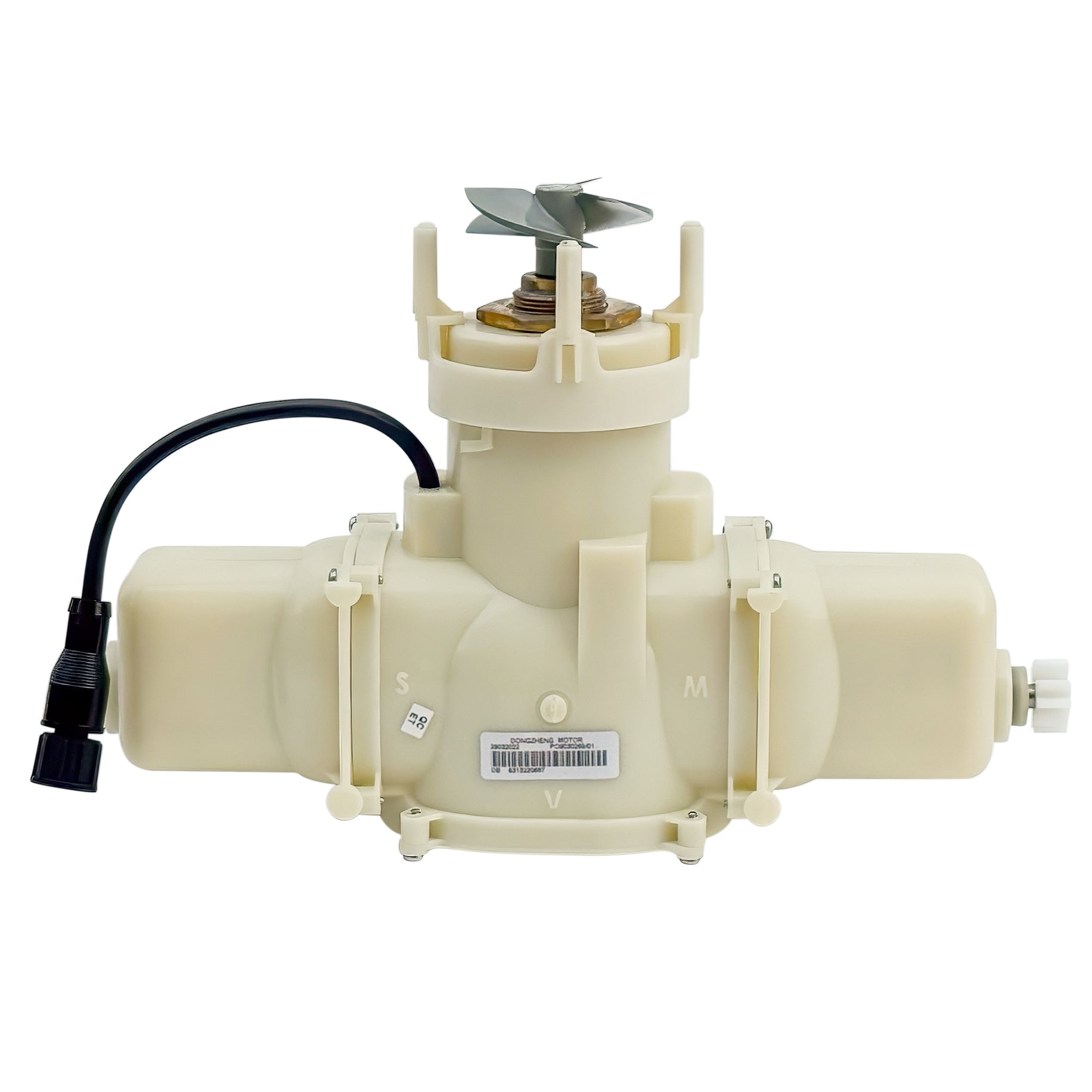Box Motor pentru Robot Curățare Piscină BWT D200 / Aquabot / Aquatron - Conector Negru, Generație Veche | AS2904260-SP / 125259163
