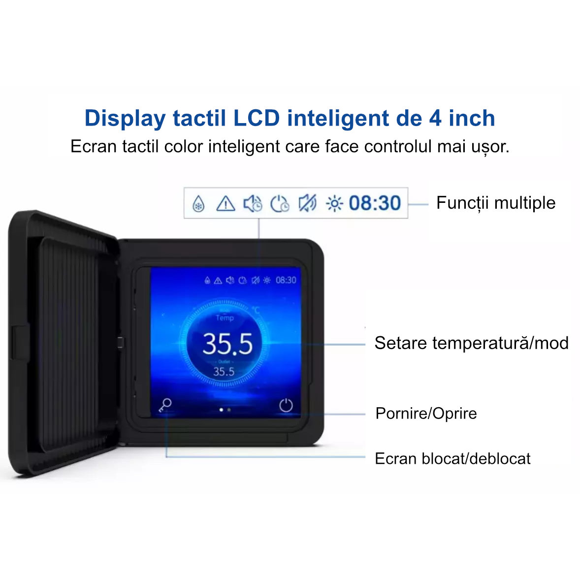 Pompă de căldură Garden Pac Pro Full Inverter 16 kW pentru piscine de la 40 la 80 m³