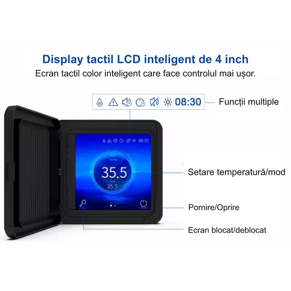 Pompă de căldură Garden Pac Pro Full Inverter 16 kW pentru piscine de la 40 la 80 m³